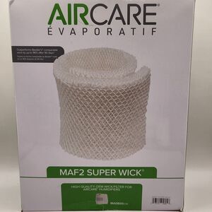 AIRCARE MAF2 Super Wick Evaporative Humidifier Filter for MA0800 New In Open Box